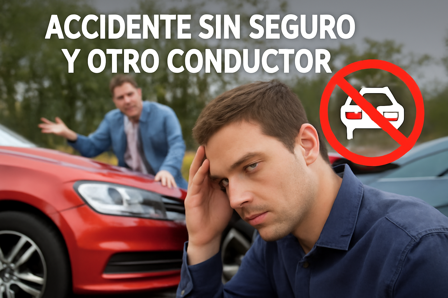 accidente sin seguro otro conductor