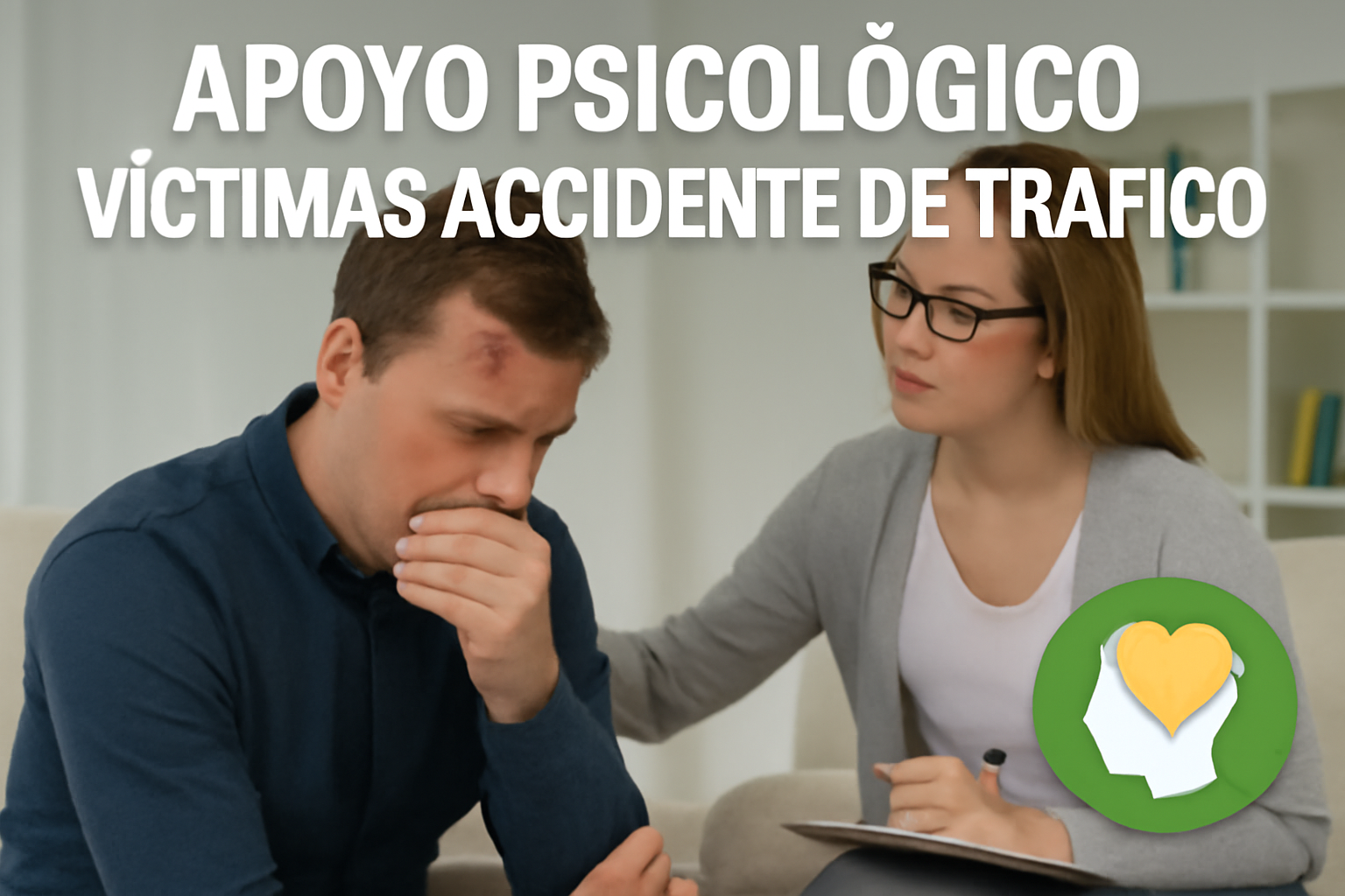 apoyo psicológico víctimas accidente de tráfico