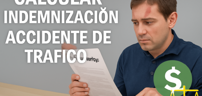 calcular indemnización accidente tráfico