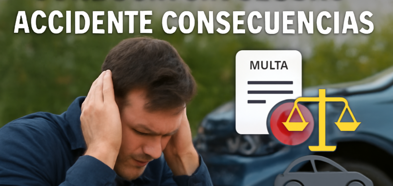 conducir sin seguro accidente consecuencias
