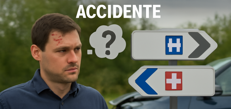 elegir centro médico accidente