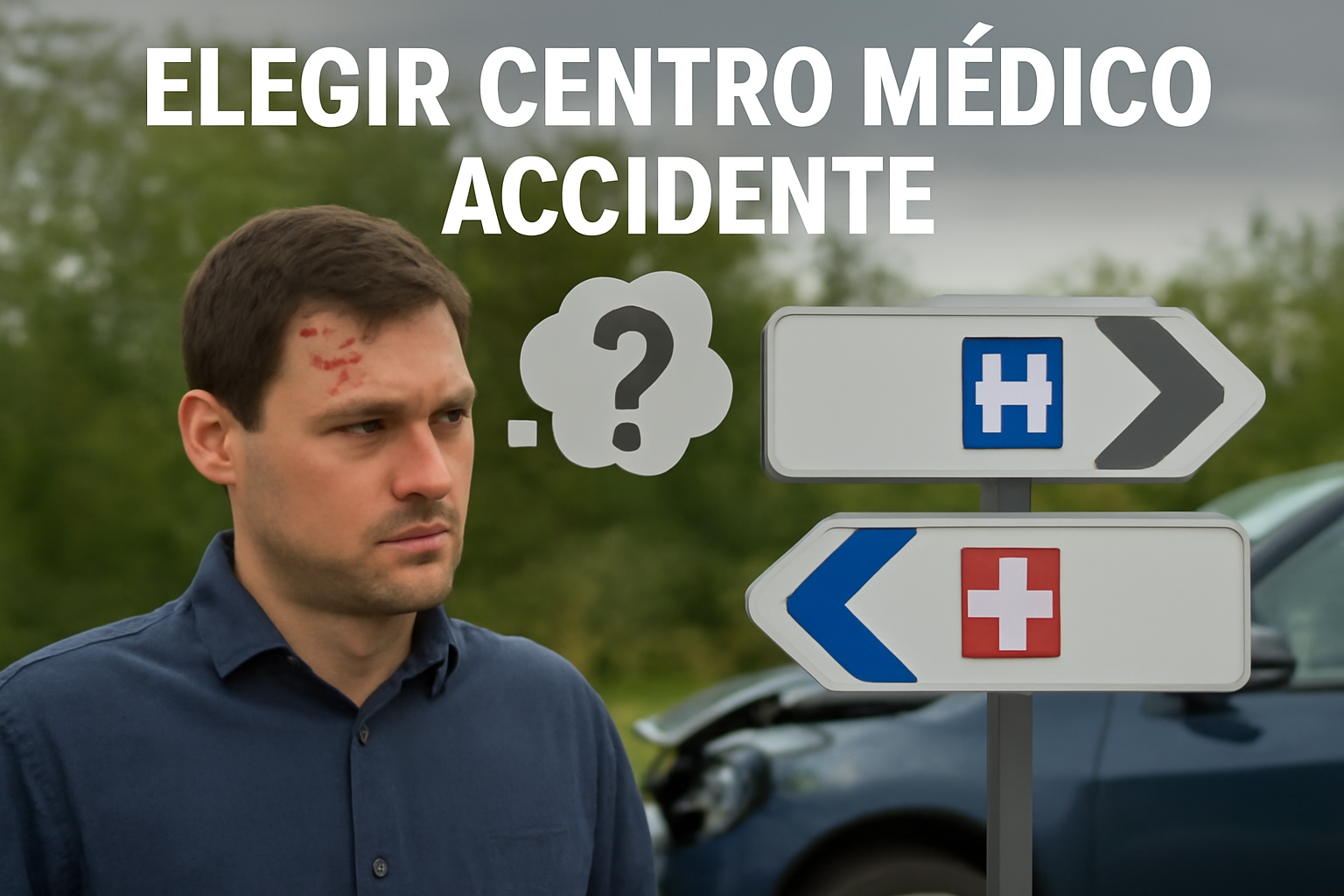 elegir centro médico accidente
