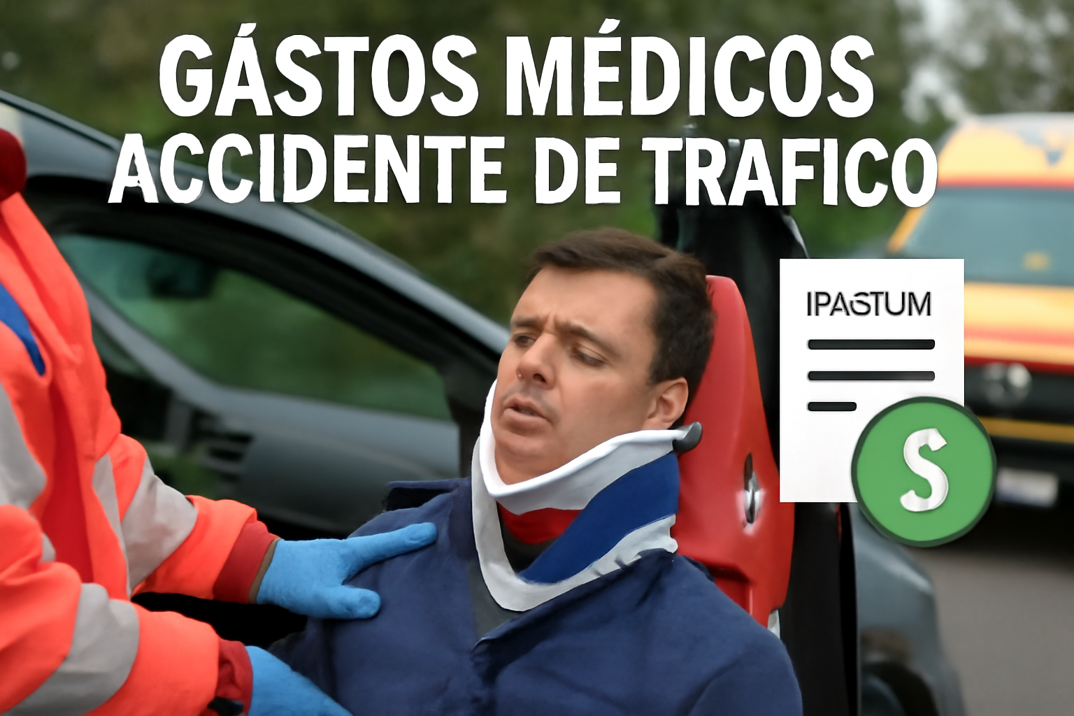gastos médicos accidente tráfico