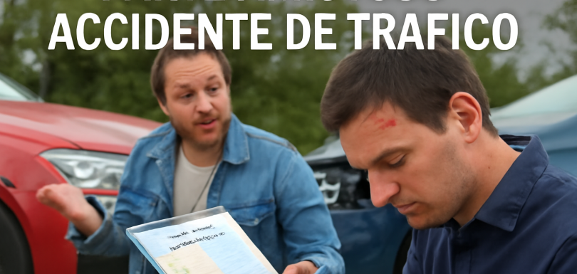 parte amistoso accidente tráfico