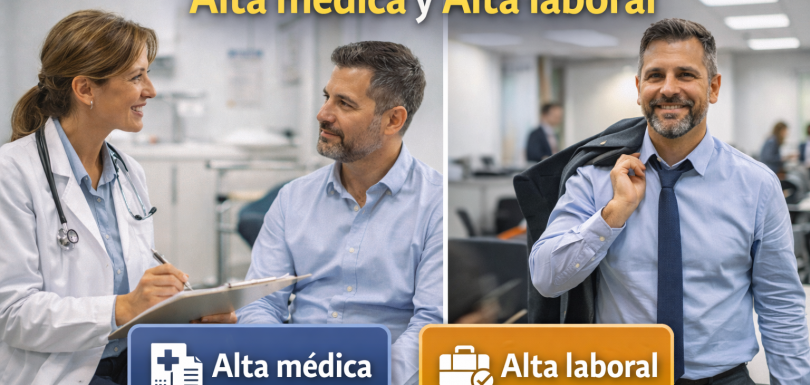 diferencias entre alta medica y alta laboral