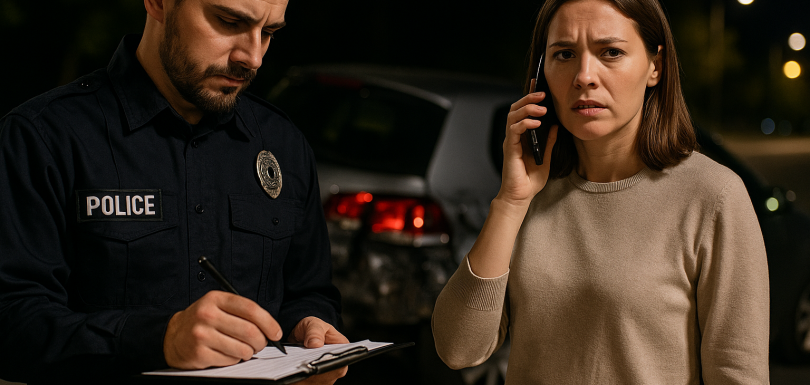 denuncia por accidente con fuga