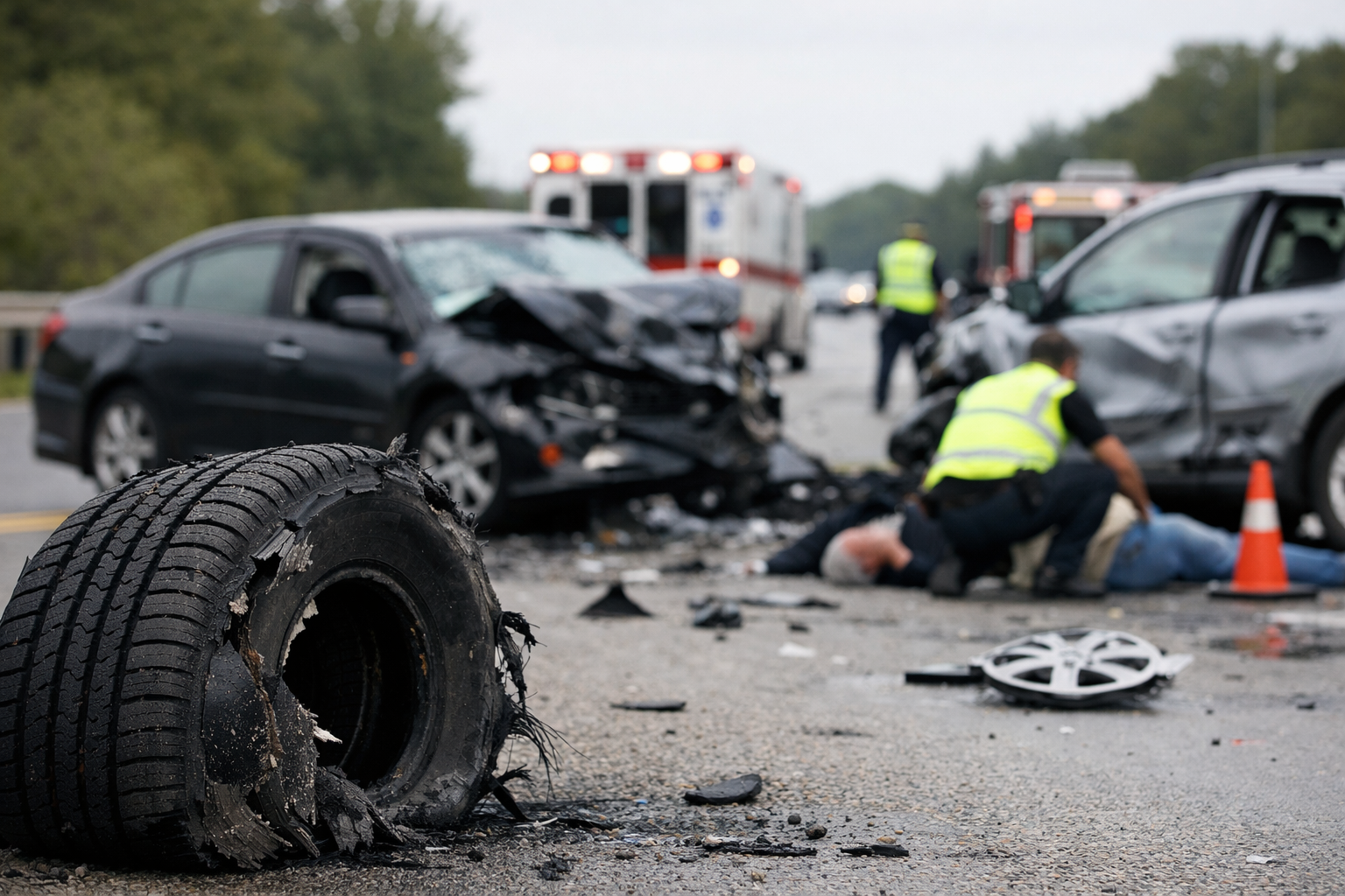 Incidencia de los neumáticos en los accidentes
