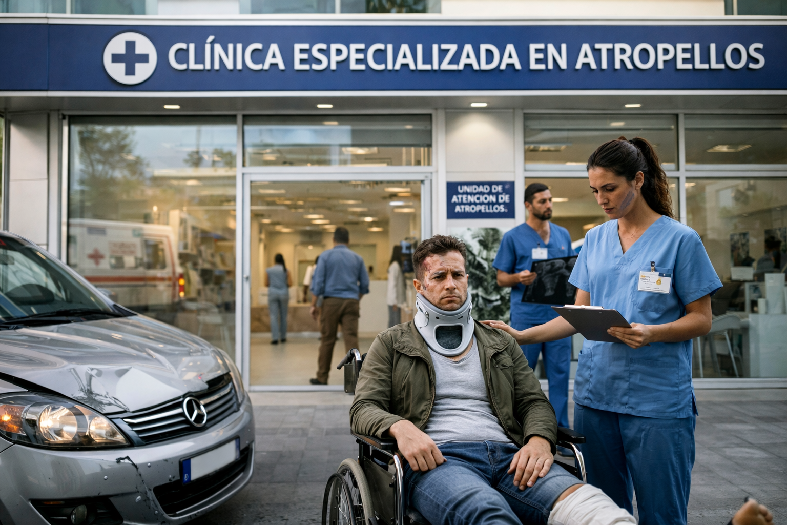clínica especializada en atropellos