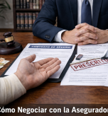 cómo negociar con la aseguradora