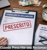 cuándo prescribe una reclamación