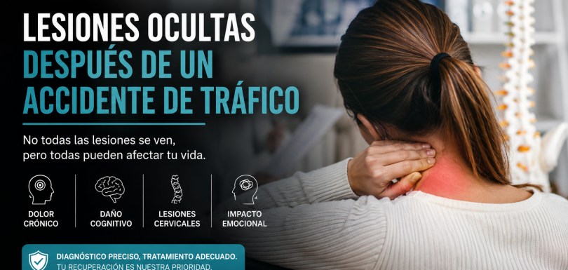Lesiones ocultas después de un accidente de tráfico