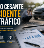 lucro cesante accidente de tráfico