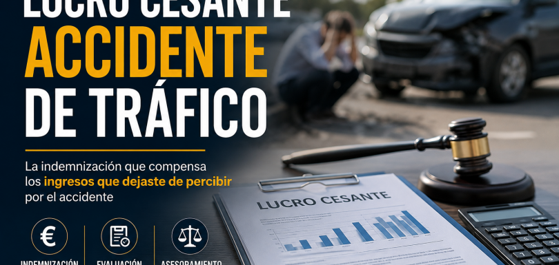 lucro cesante accidente de tráfico