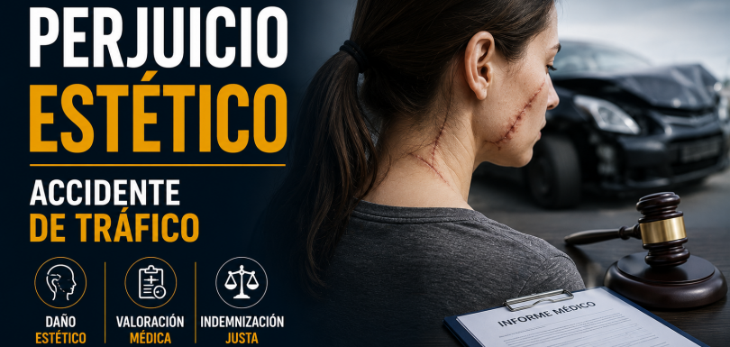 perjuicio estético accidente de tráfico