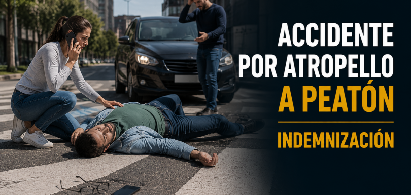 accidente por atropello a peatón indemnización